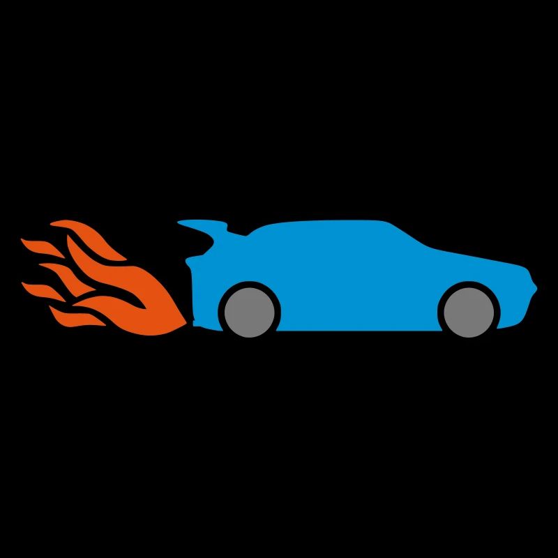 ★ Design colors changeable ★ Flames on the exhaust