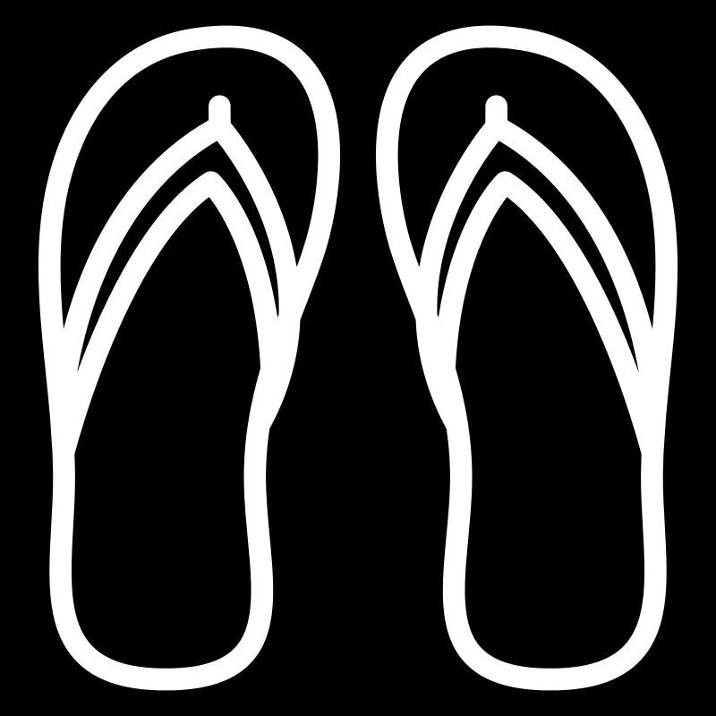 Flip-flops icon