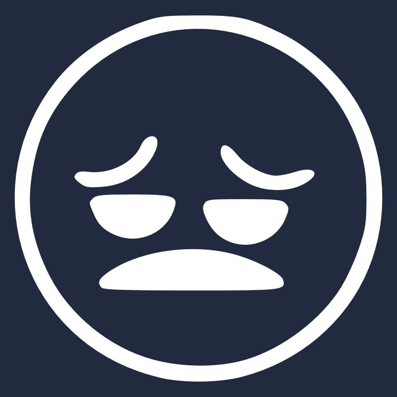 Emoji esquisse blanc maléfique