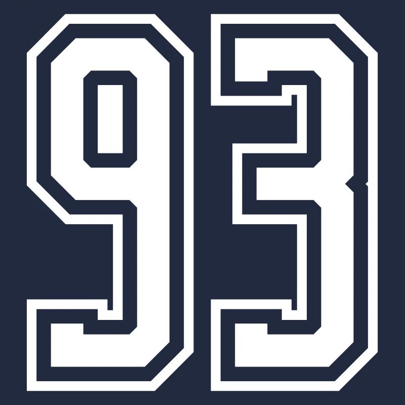 93 Numéro de numéro