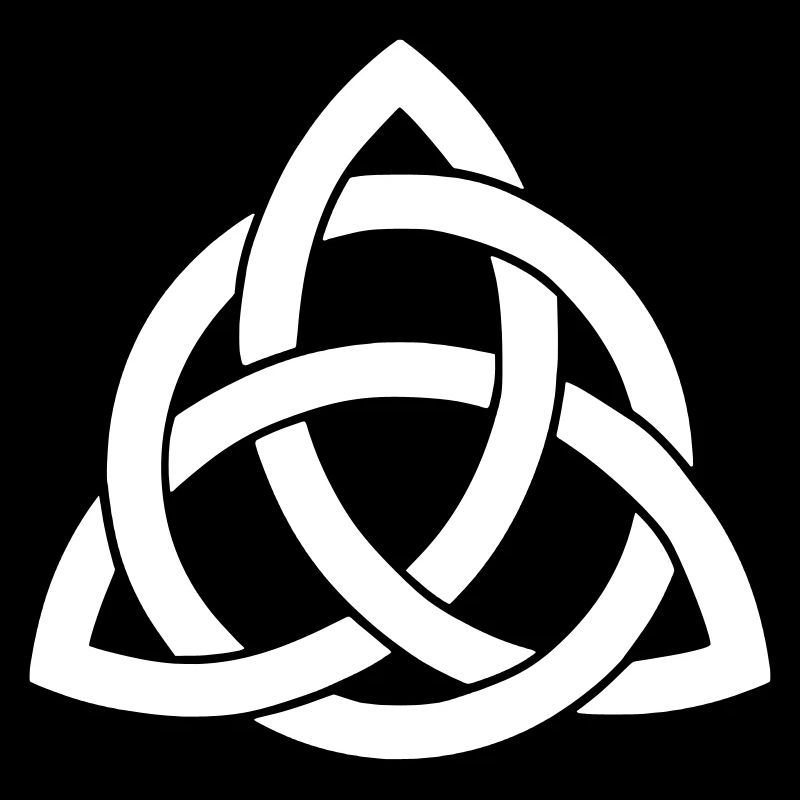 keltischer Triquetra Knoten Vektor