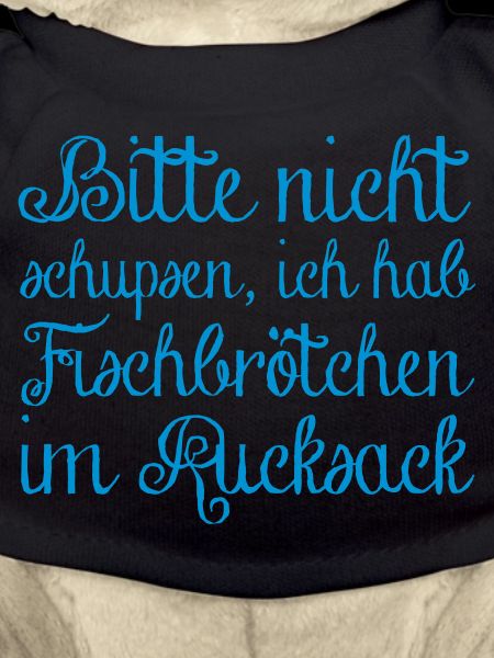 Fischbrötchen Rucksack