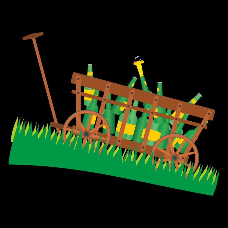 Cabbage Ride Alcohol Celebrate Cold Handcart Gift