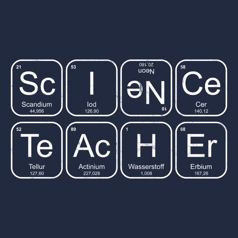 Enseignant Chimie Science Enseignant Éléments