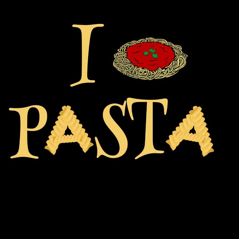 J'adore les pâtes - J'aime les pâtes