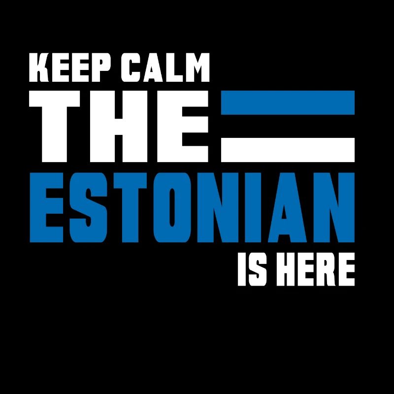 Keep calm Estonia / Gift Tallinn Eastern Europe