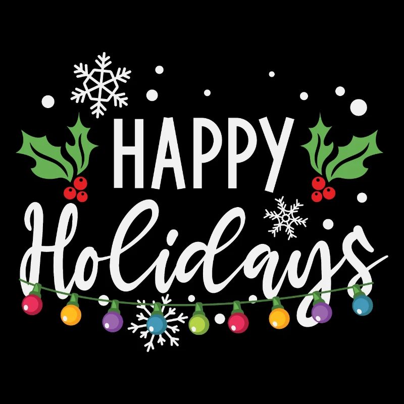 Joyeuses Fêtes De Noël Ampoules