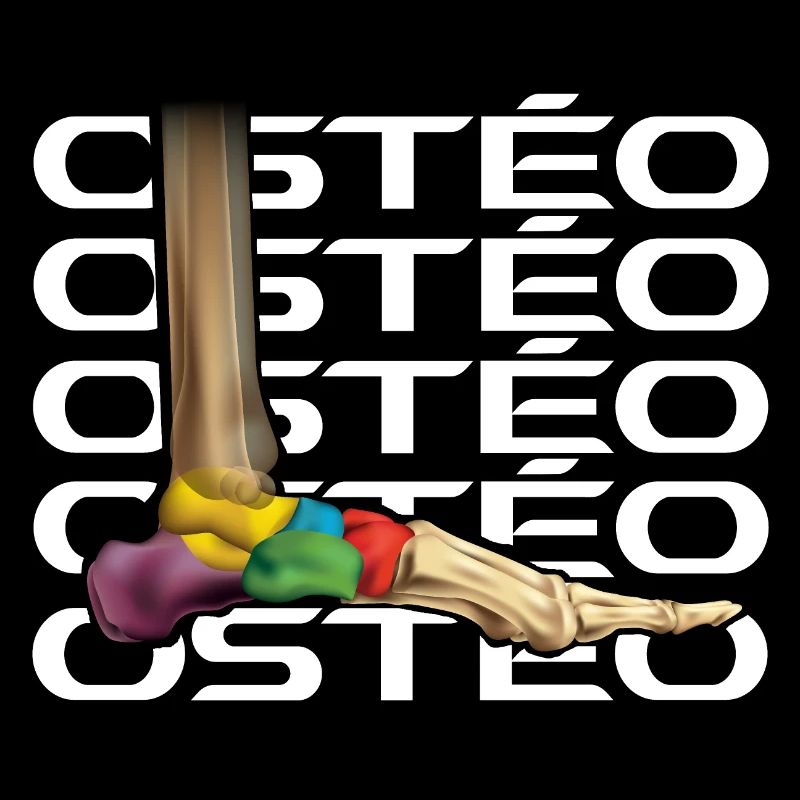 Ostéo - Ostéopathe cadeau Ostéopathie ostéo