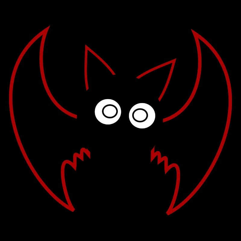 Halloween Fledermaus