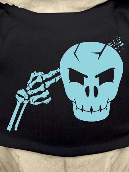 Skull head shot