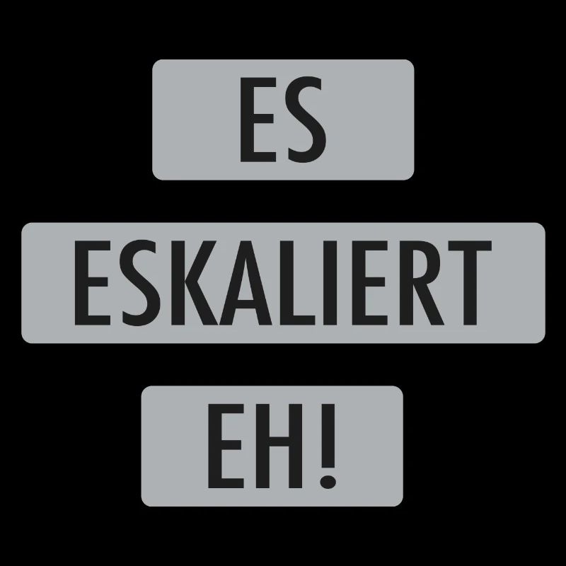 Es eskaliert eh!