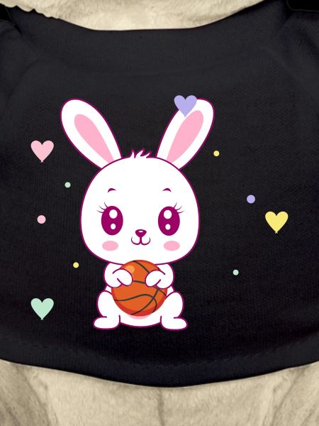 Cute Basketball Bunny