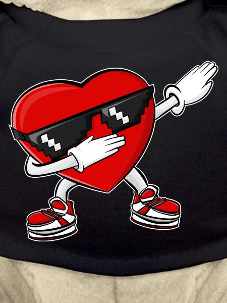 Dabbing Heart Saint-Valentin
