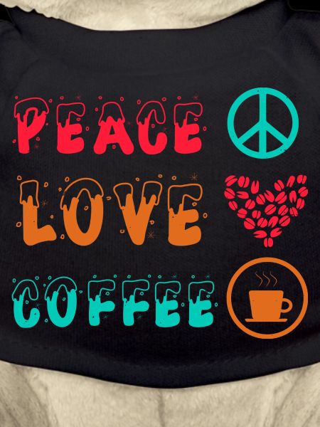 FRIEDEN LIEBE KAFFEE