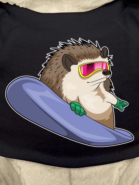 Hedgehog Snowboarder Snowboard
