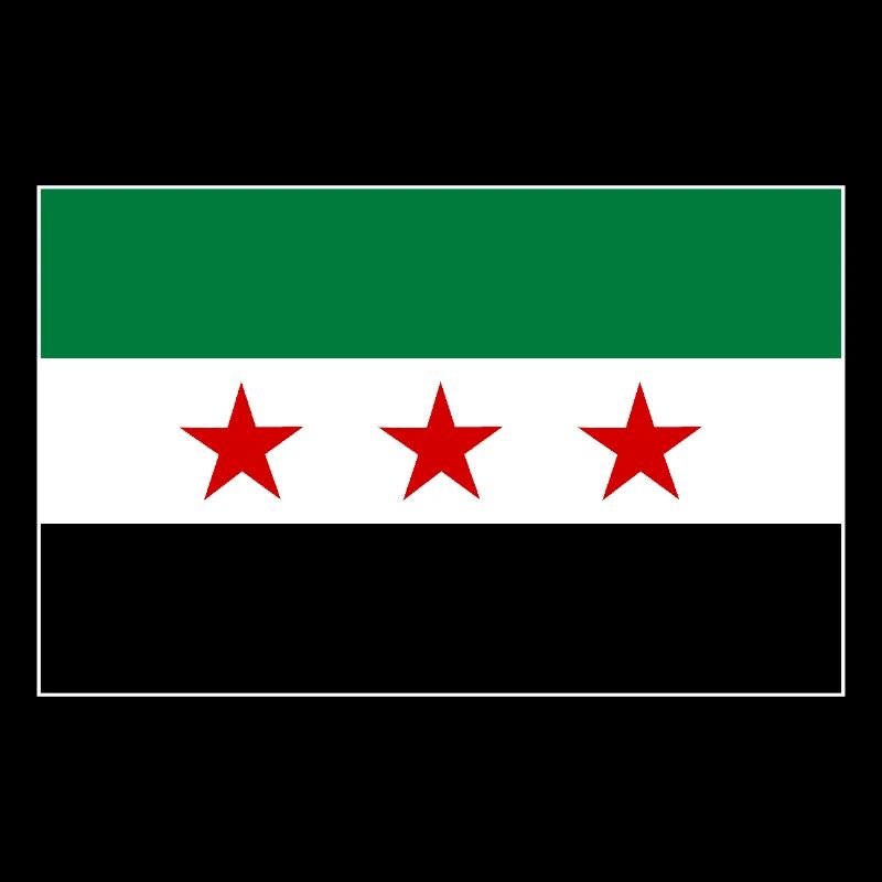 Drapeau de la Syrie