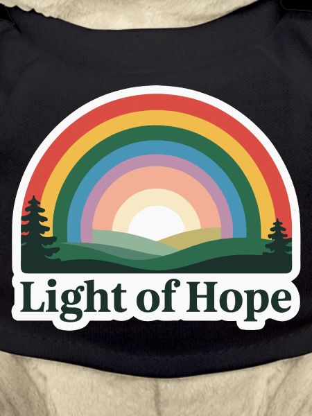 Hopeful Rainbow Sunrise Design