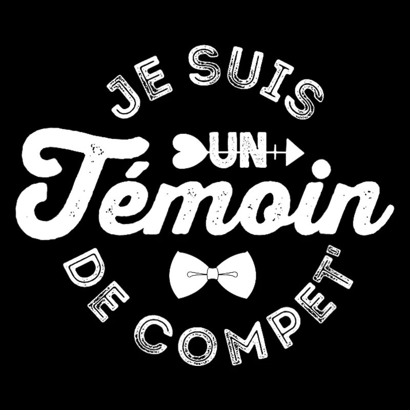 Témoin de mariage - Je suis un témoin