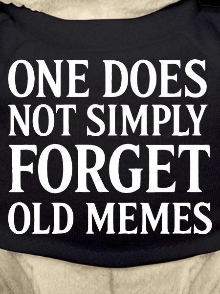Forgotten memes