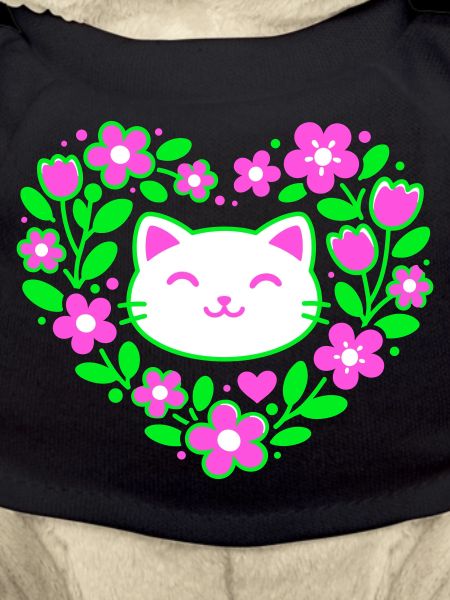 Flower-Heart-Cat