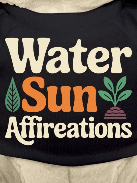 Water Sun Affireations Nature Design