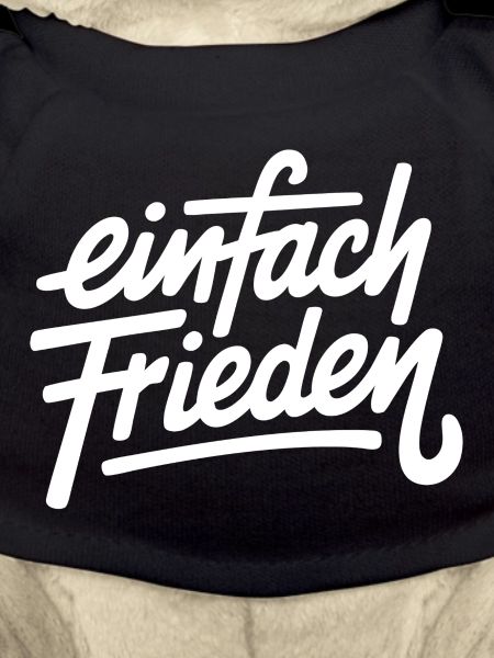 Simply peace lettering