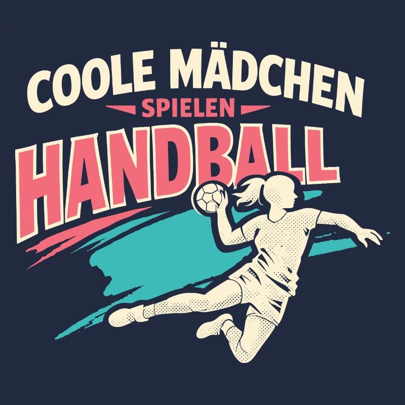 Süße Handballerin Geschenk Mädchen