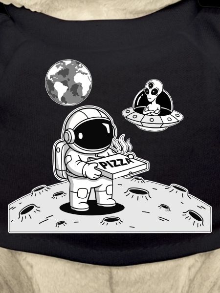 Astronaut Delivery Alien Space Pizza