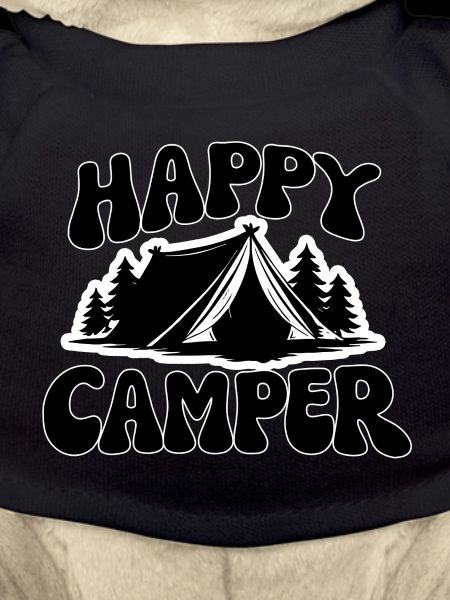 Happy Camper Tent Graphic