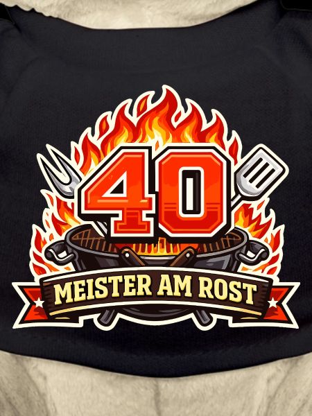 40 Master on the grill