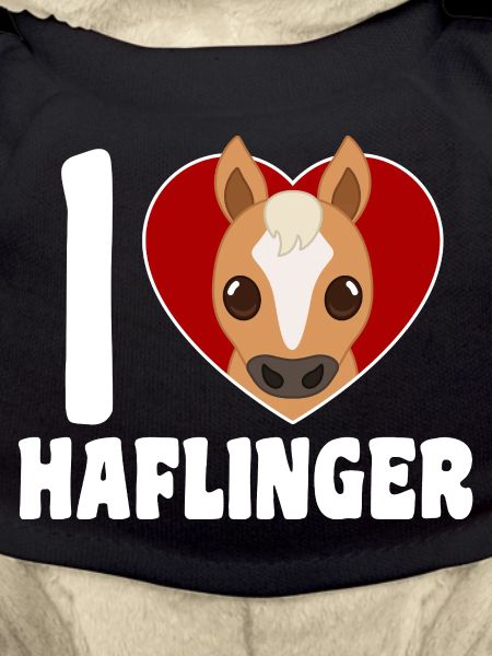I love Haflinger heart