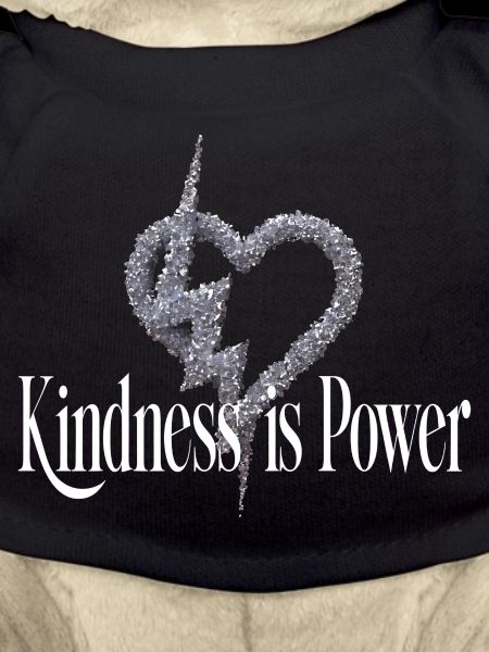 Kindness Is Power Statement Motif