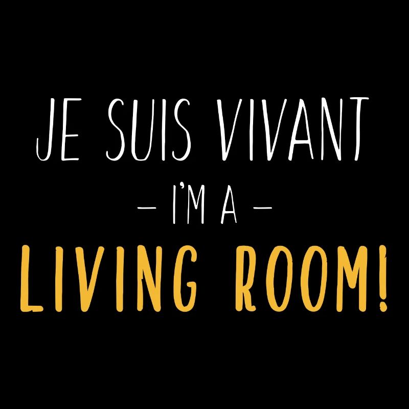I'm A Living Room - White Yellow