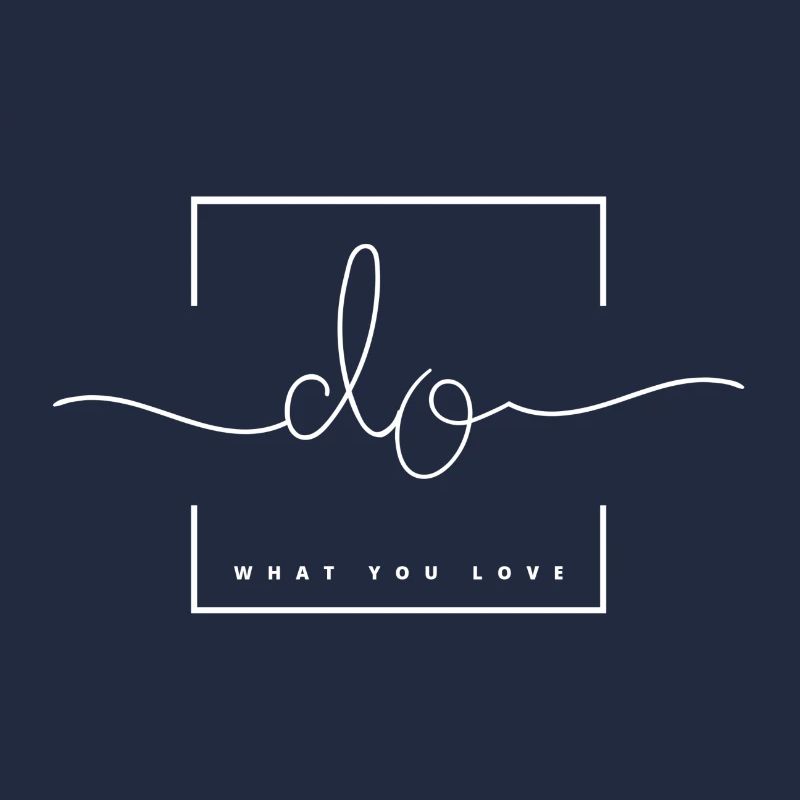 Fais ce que tu aimes - blanc