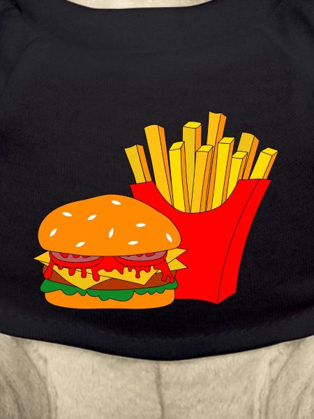 Burger avec frites