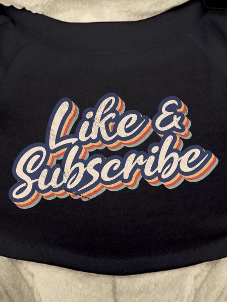 Like & Subscribe 70s Style