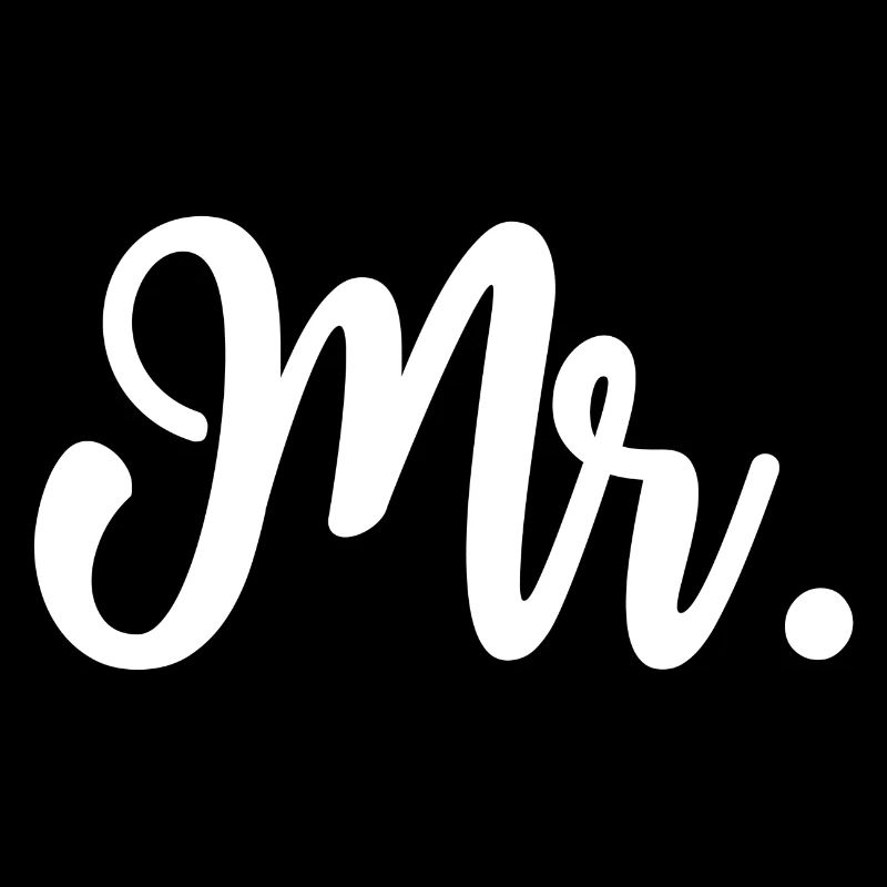 Mr. Kalligrafie Männer