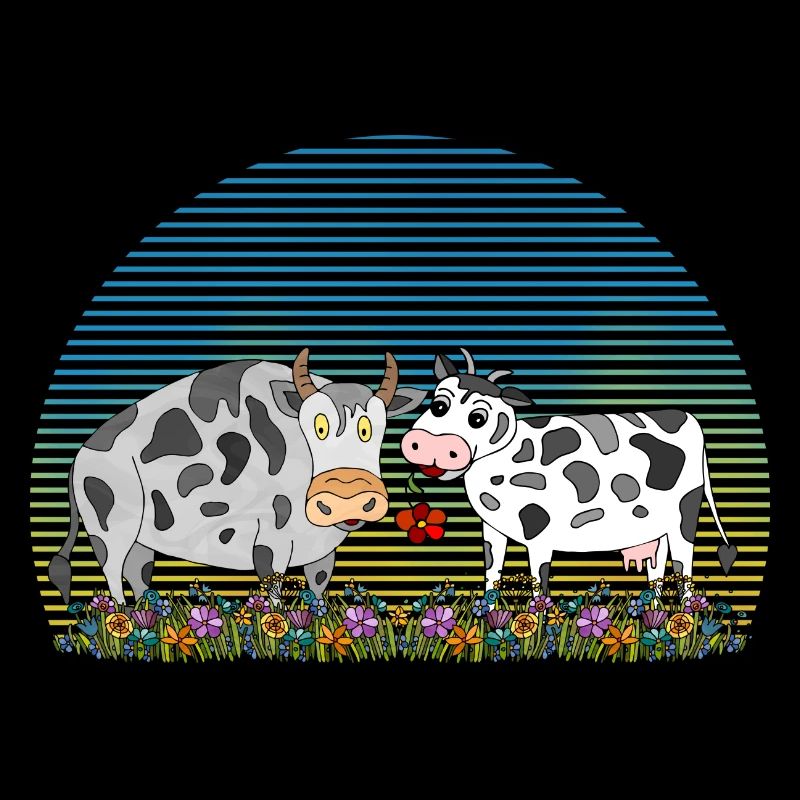 Vache et taureau