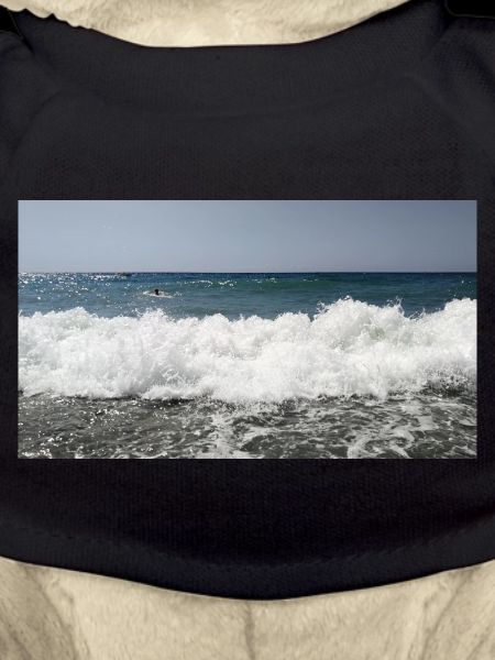 Vague d’écume de mer
