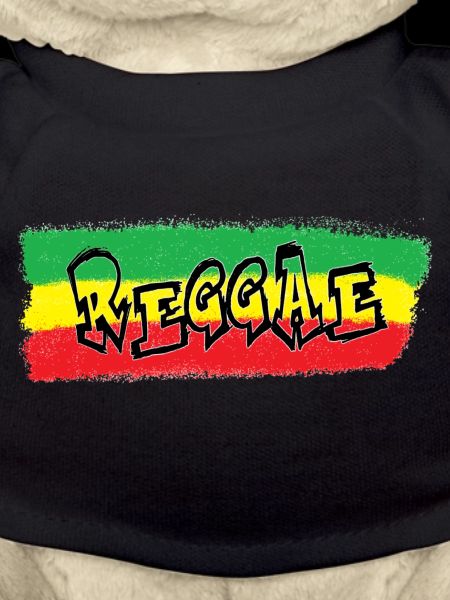 Reggae Banner Sprayed