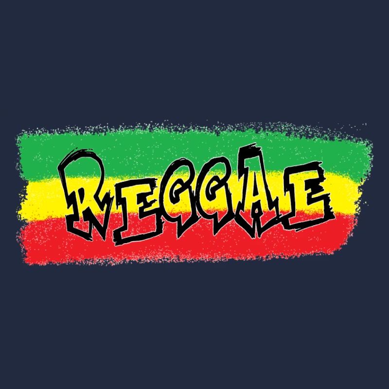 Reggae Banner Sprayed