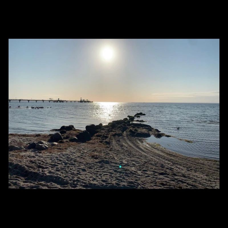 Ostsee mit Sonne