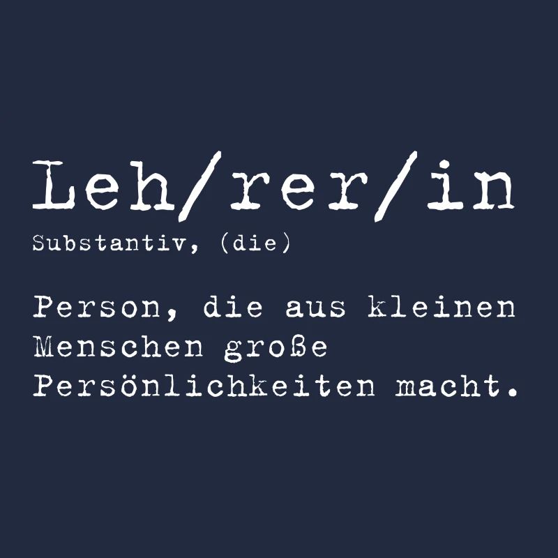 Lehrerin Definition