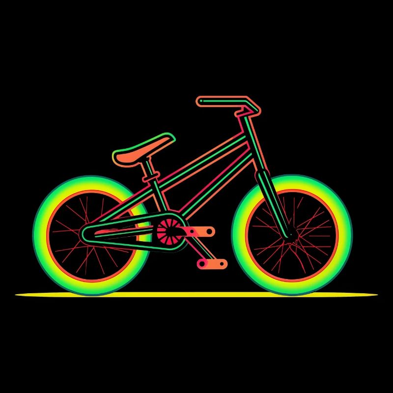 BMX Rad Retrowave Look