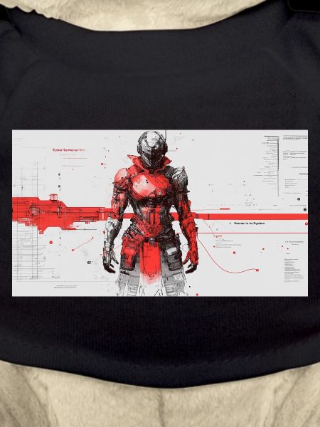 Futuristic Cyber Samurai