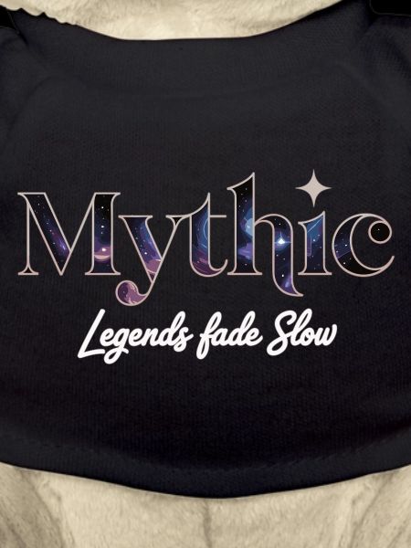 Mythic galaxy motif design theme