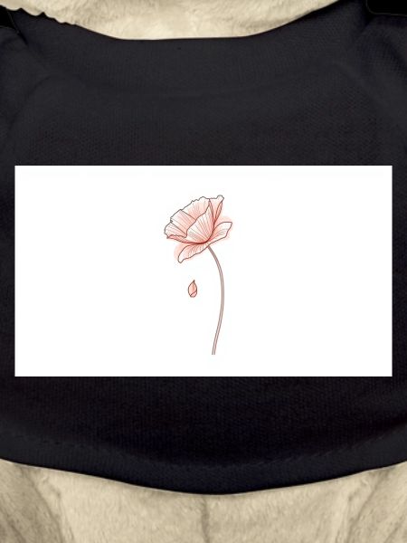 Delicate Flower Dream Line Drawing