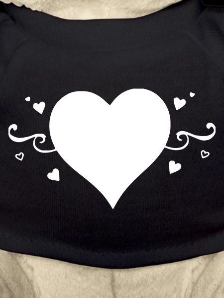 Cadeau de la Saint-Valentin Heart White
