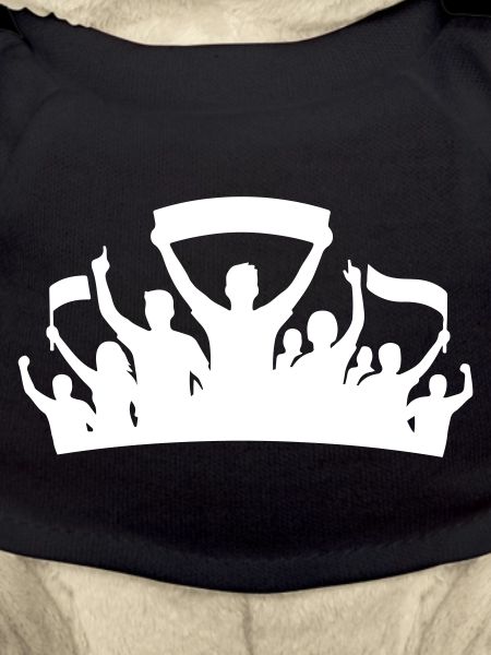 Fans Gruppe Silhouette