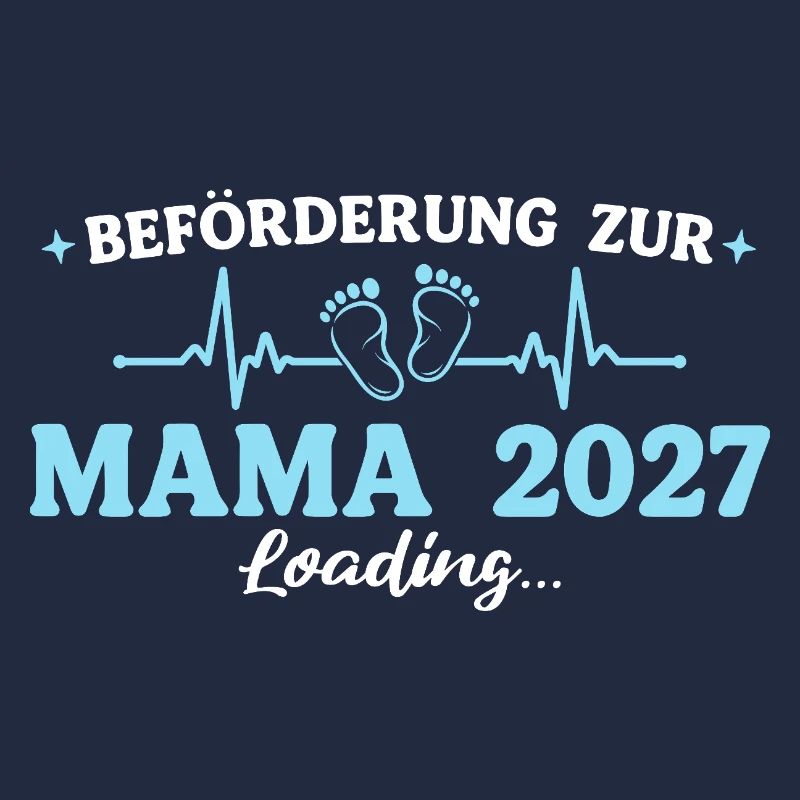 Mama 2027 Beförderung zur Mutter Geschenk